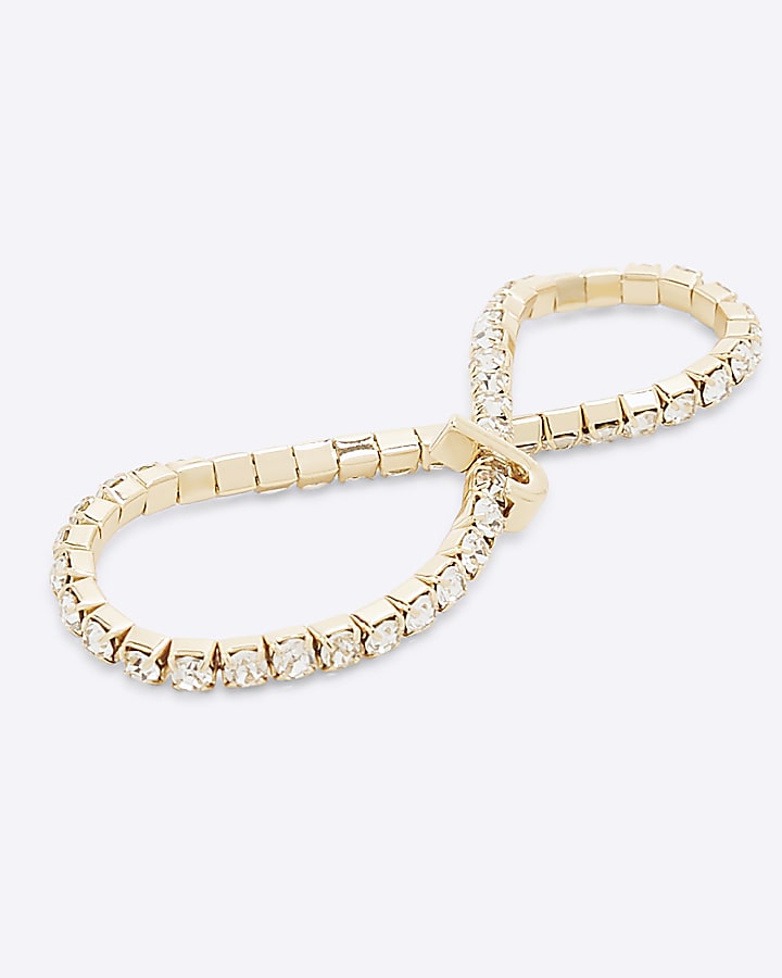 Gold Initial J Bracelet