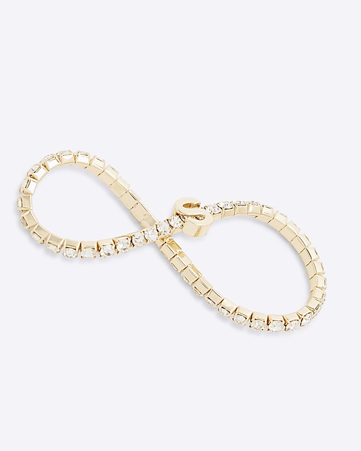 Gold Initial S Bracelet