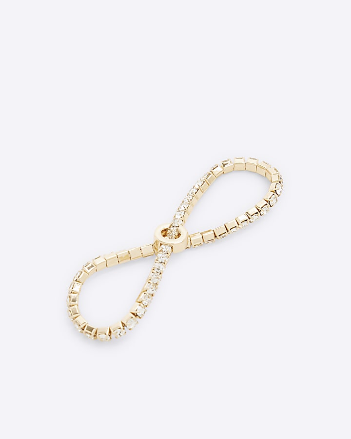 Gold Initial C Bracelet