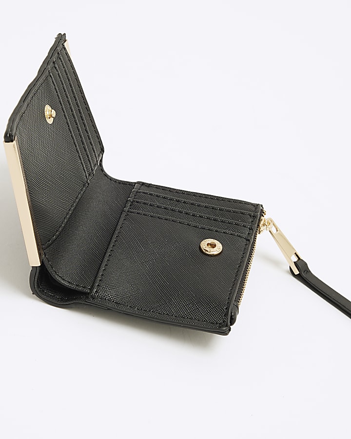 Black Small Woven Purse