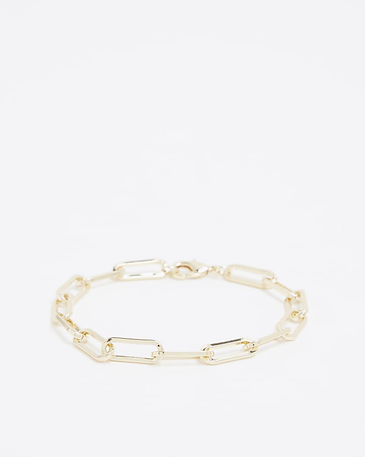 Gold Plated Link Bracelet