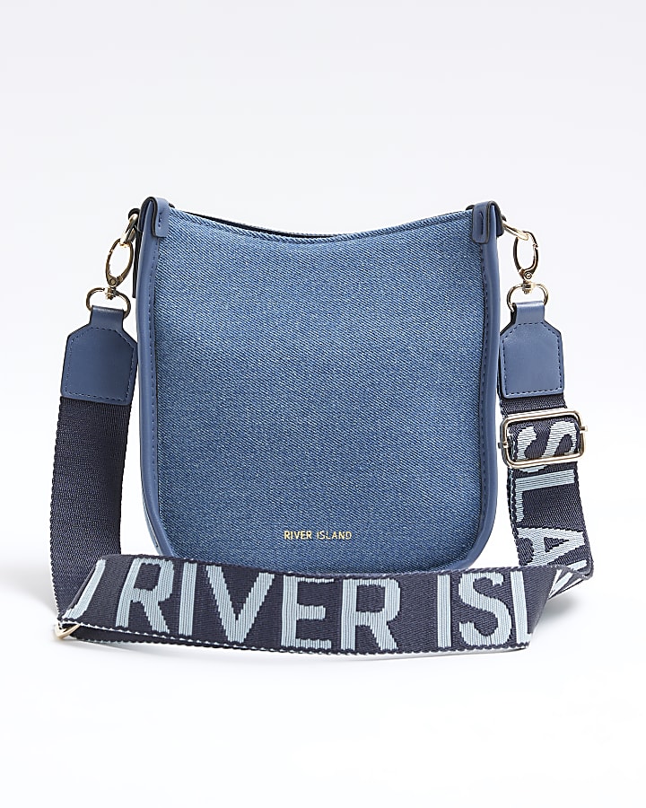 Blue Denim RI Cross Body Bag