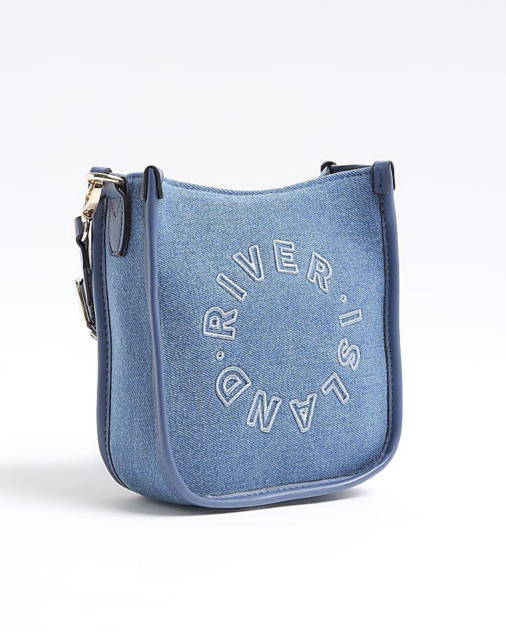 Blue Denim RI Cross Body Bag