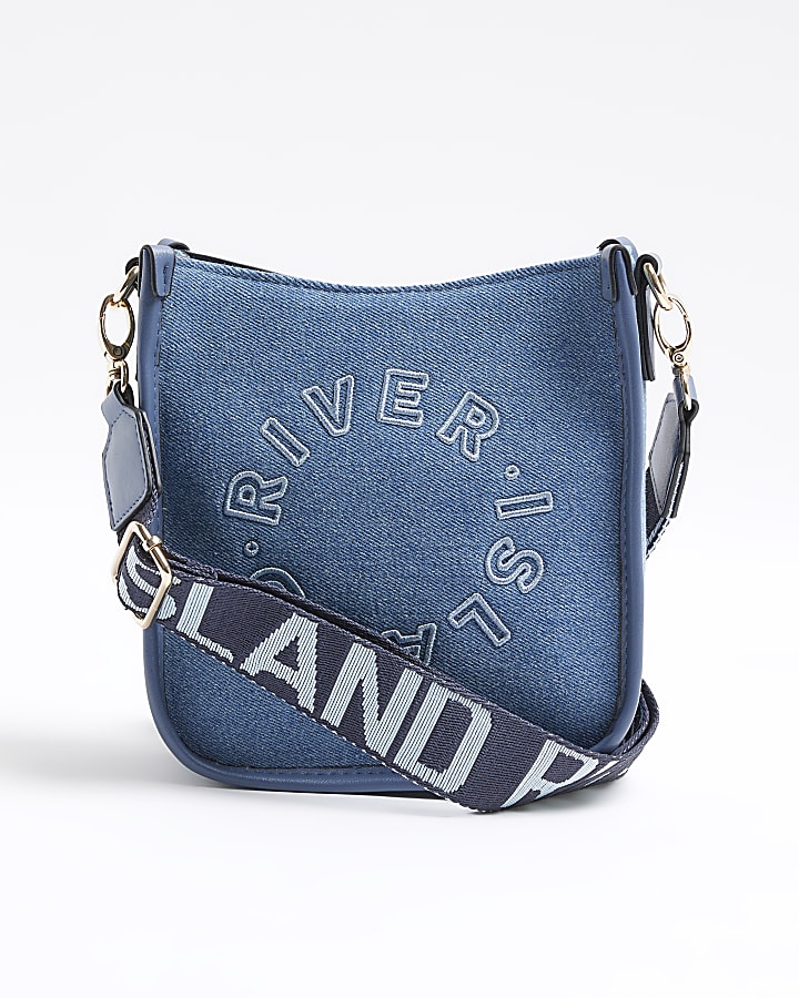 Blue Denim RI Cross Body Bag