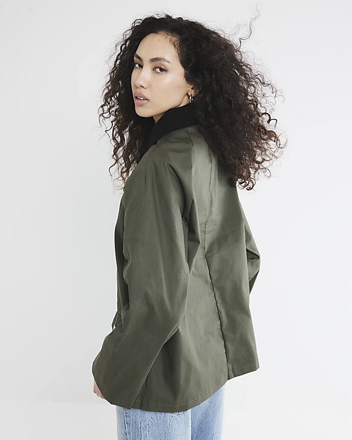 Khaki Waxed Jacket