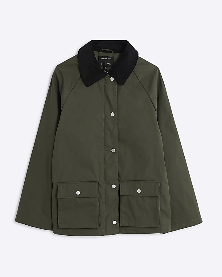 Khaki Waxed Jacket