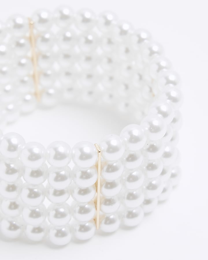 White Pearl Bracelet