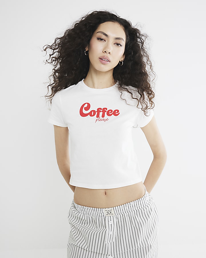 Cream Coffee Pyjama Set