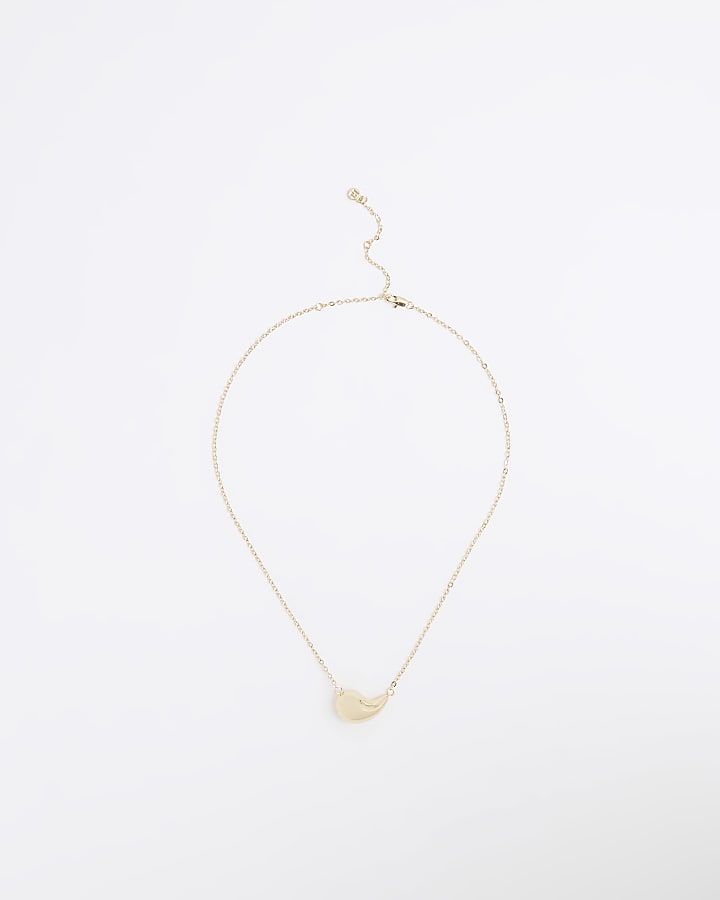 Gold Plated Mini Domed Necklace