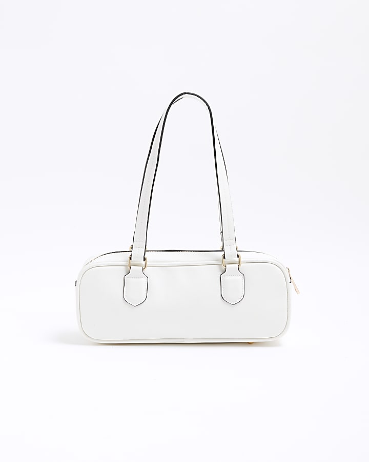 White Bowler Bag