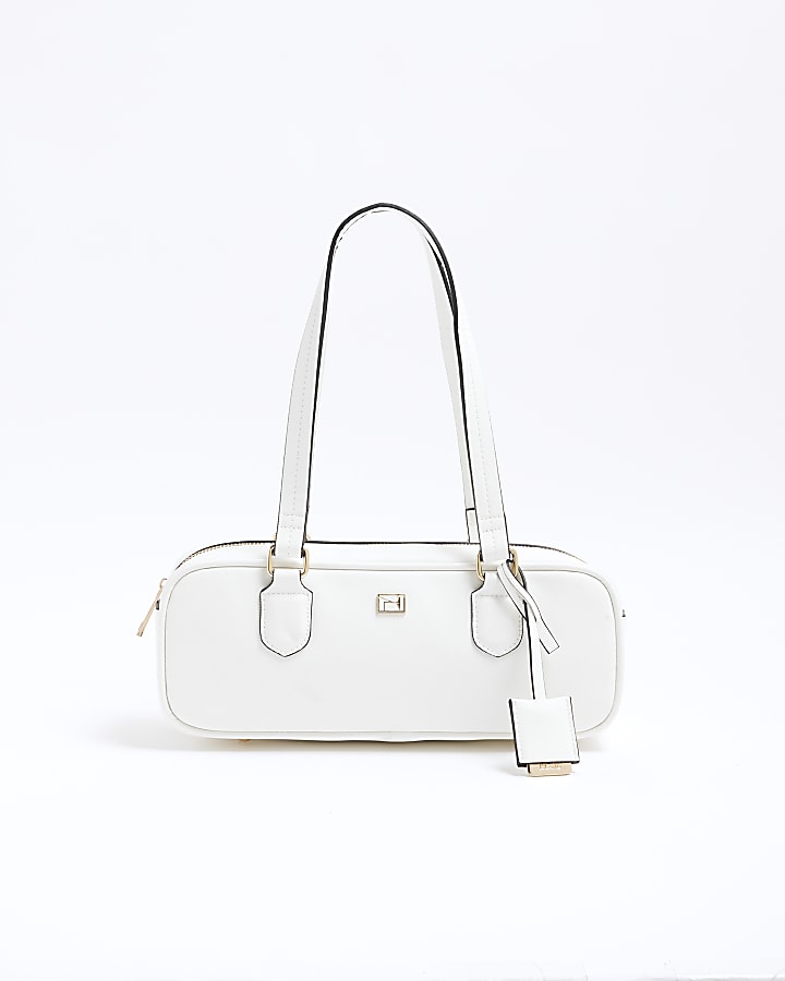 White Bowler Bag