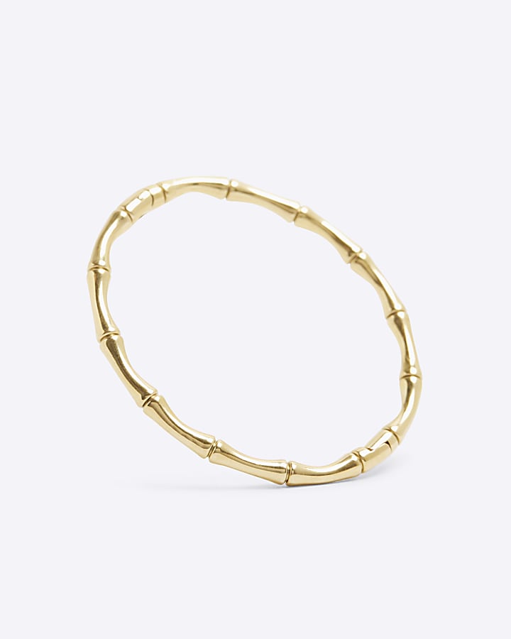 Gold Bamboo Bangle