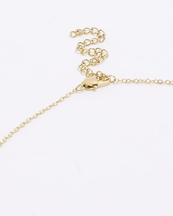 Gold Flower Necklace