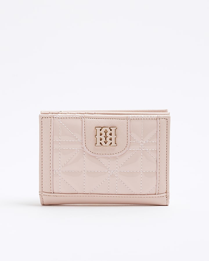 Pink Patent Quilted Purse