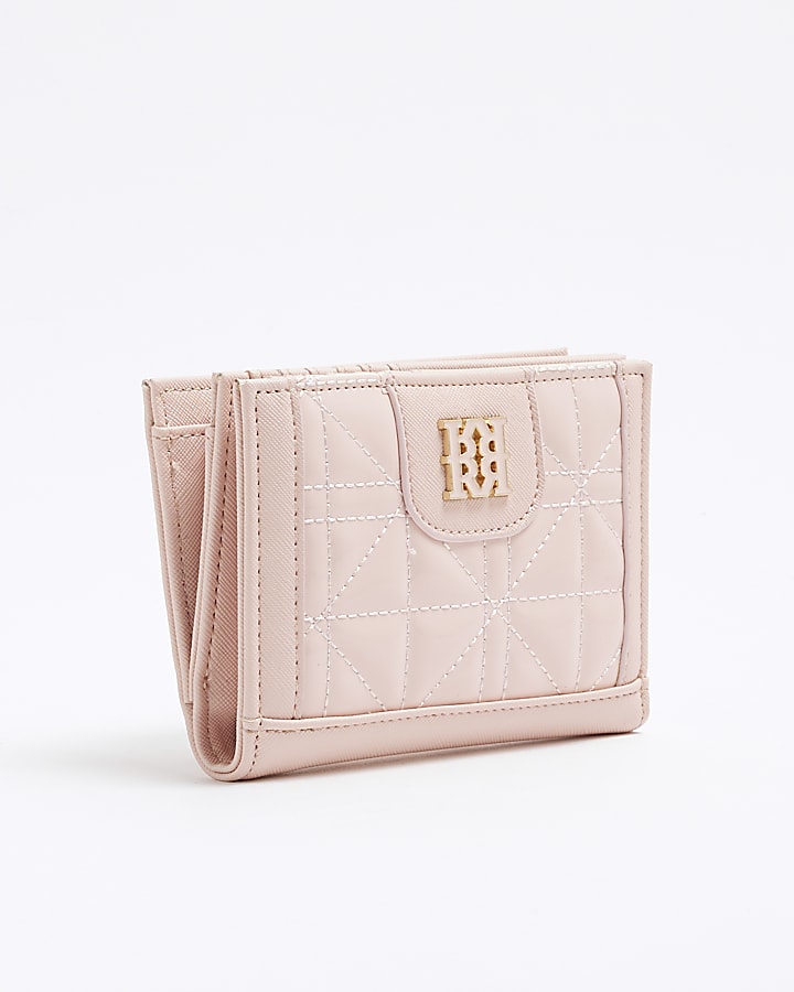 Pink Patent Quilted Purse