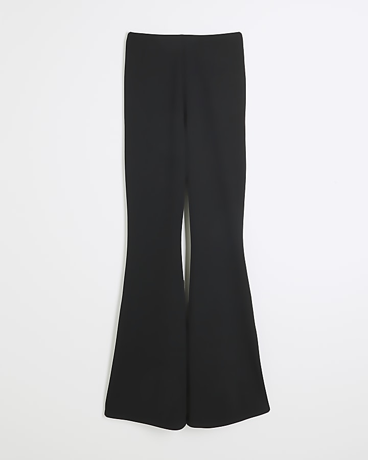 Black Bootcut Trousers