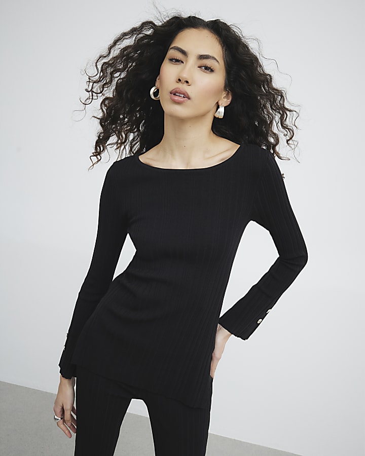 Black Tunic Top