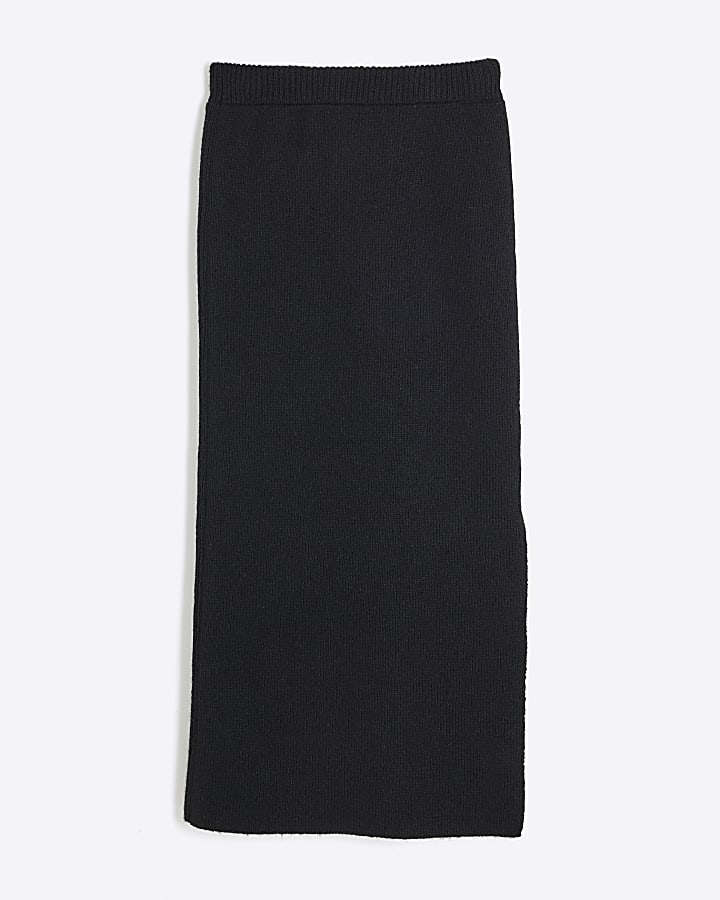 Black Maxi Pencil Skirt