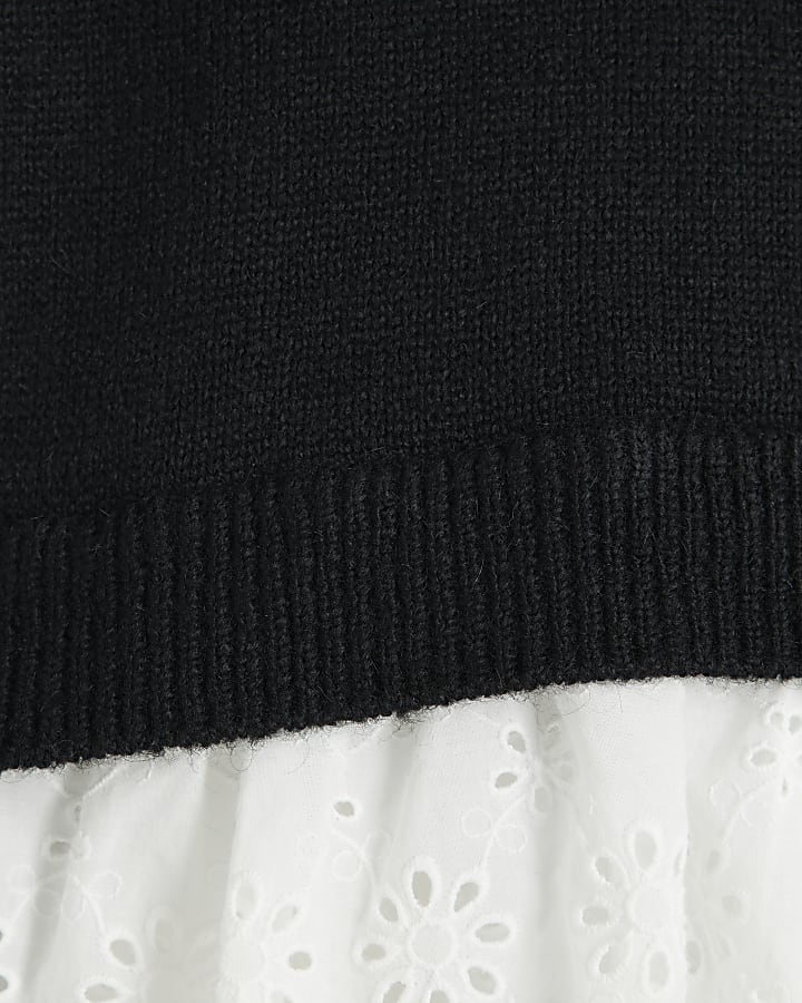 Black Frill Jumper