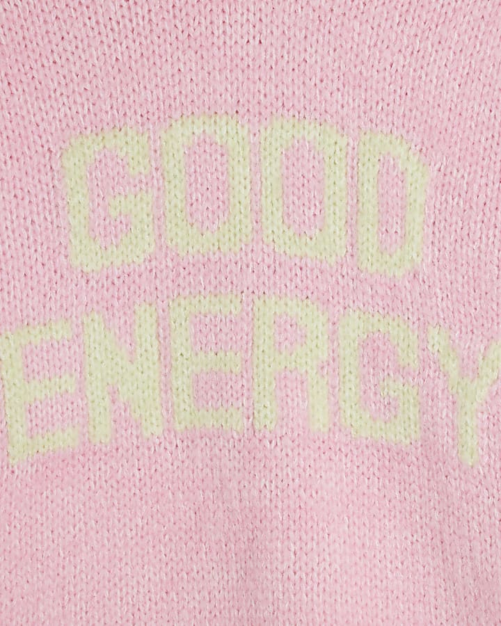 Pink Good Energy Jumper