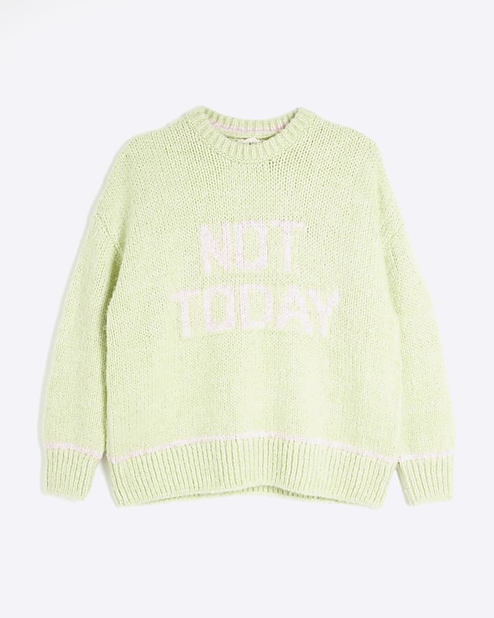 Green Not Today Jumper