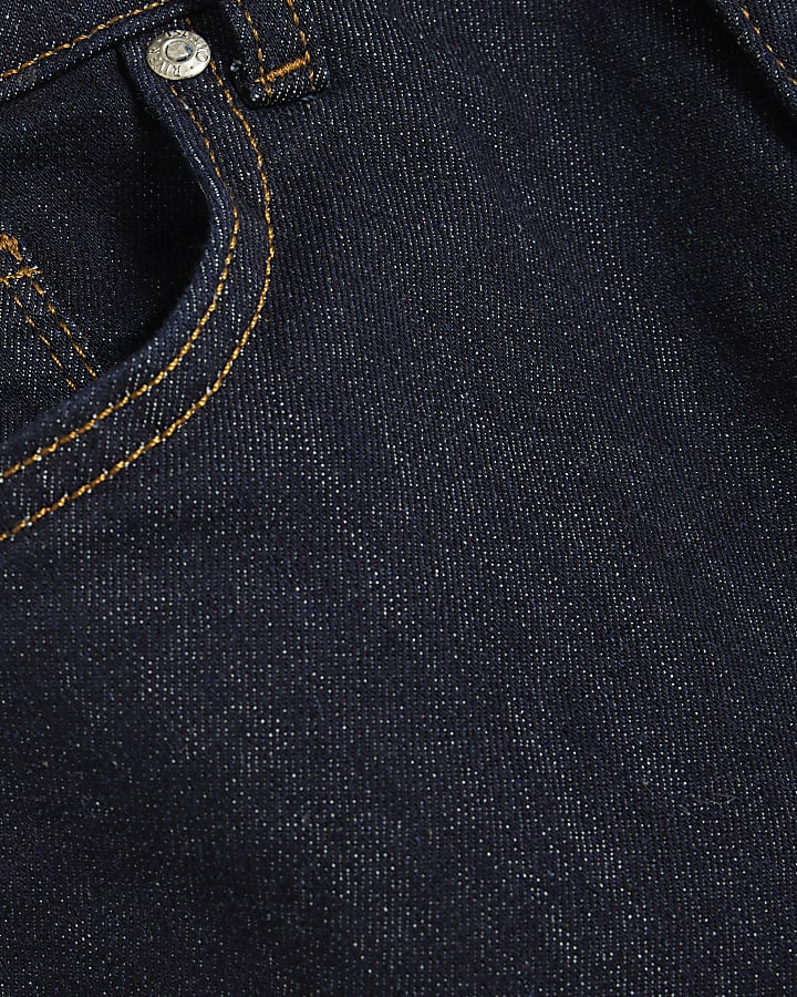 Indigo Mid Rise Bootcut Jeans