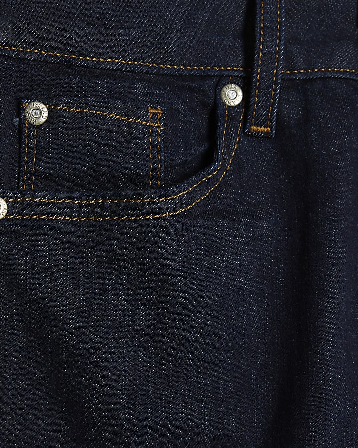 Indigo Mid Rise Bootcut Jeans