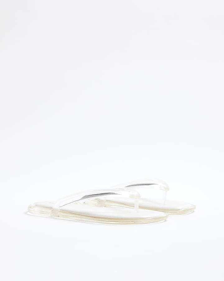 Clear Flip Flop Jelly Sandals