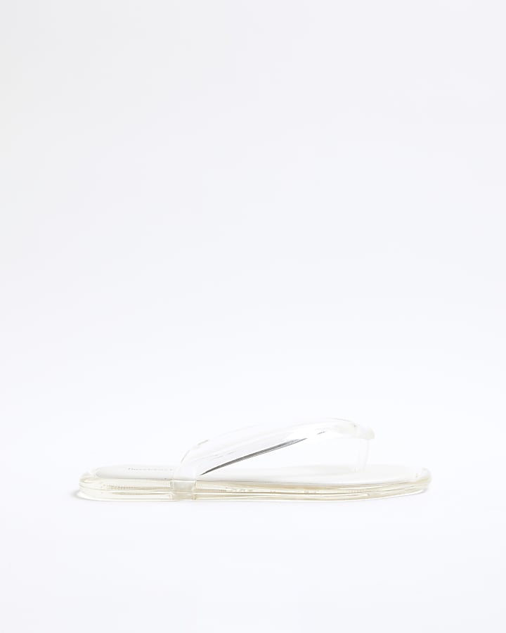 Clear Flip Flop Jelly Sandals