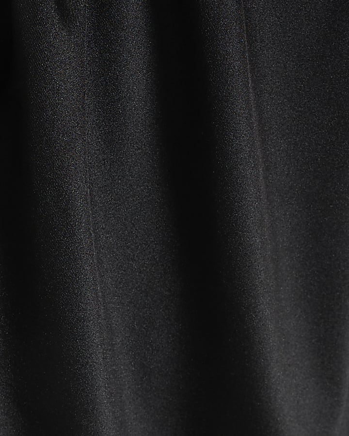 Black One Shoulder Bodycon Dress