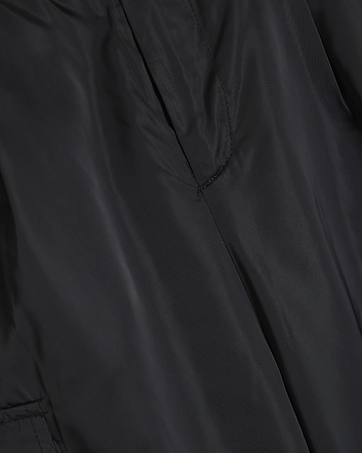 Black Cargo Combat Trousers
