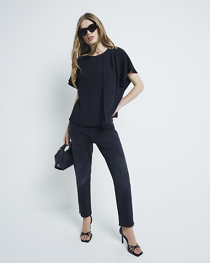 Black Short Sleeve T-Shirt