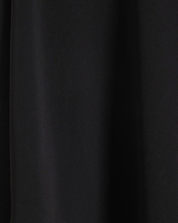 Black Batwing Top