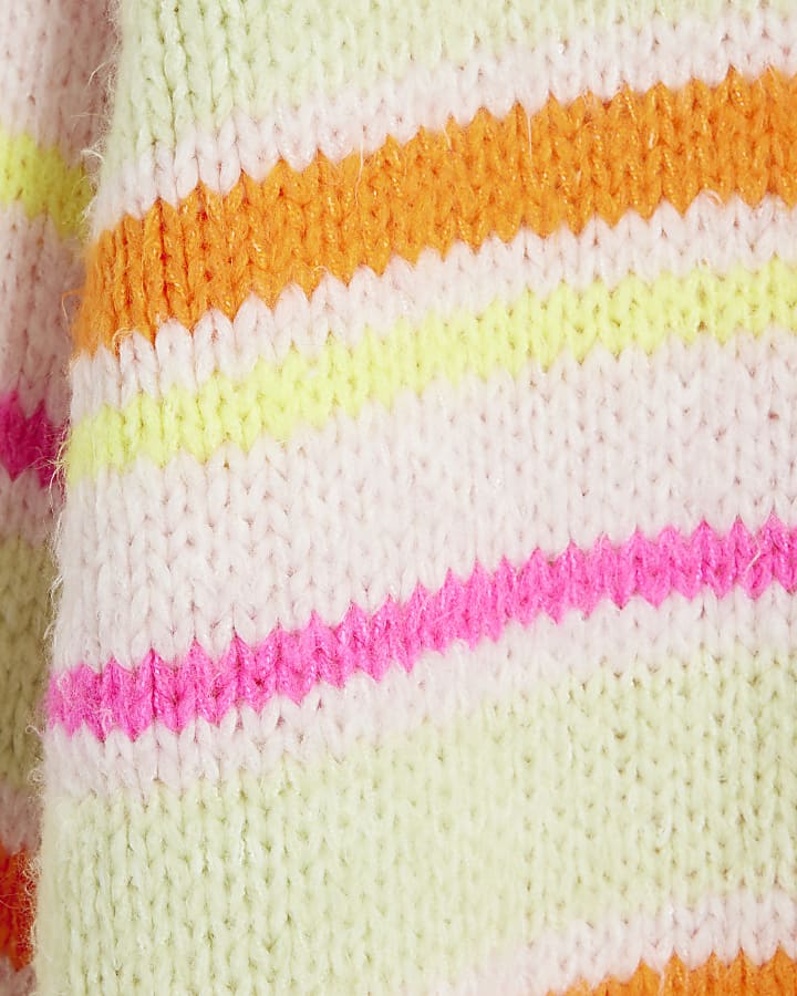 Pink Bright Stripe Jumper