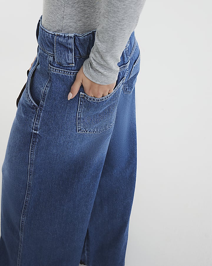 Petite Wide Leg Jeans