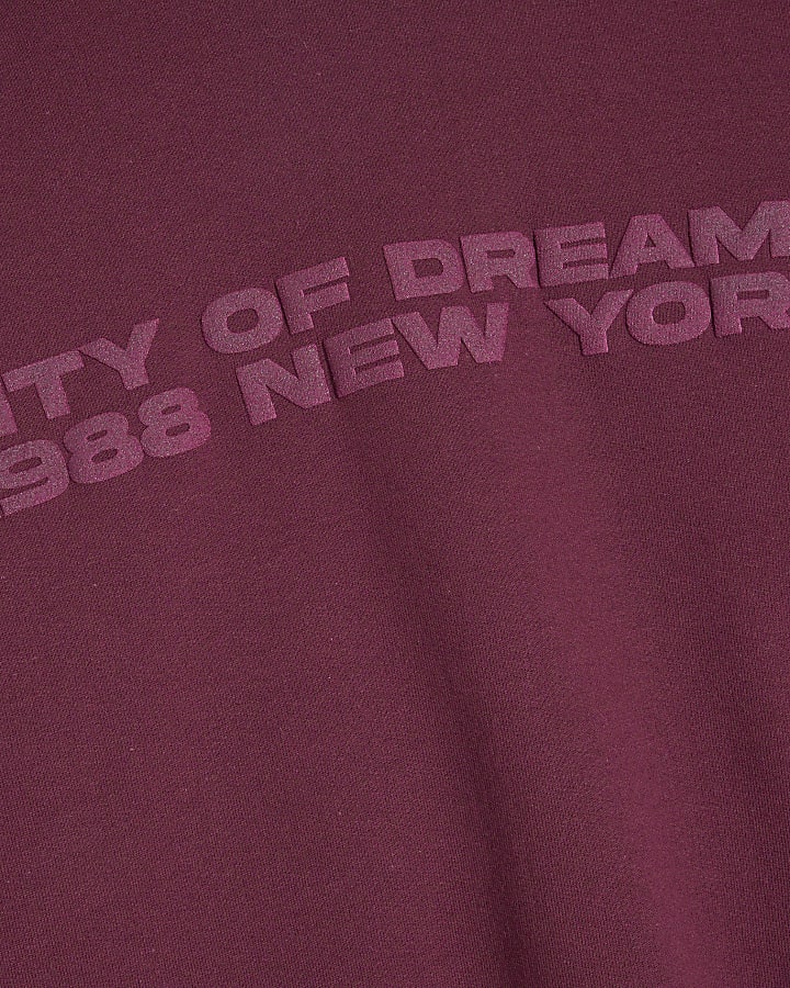 Red New York City Of Dreams Sweatshirt
