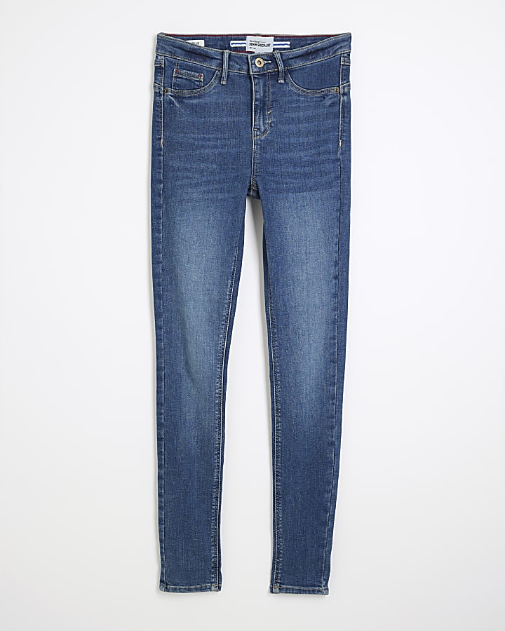 Blue Skinny Denim Sculpt Jeans