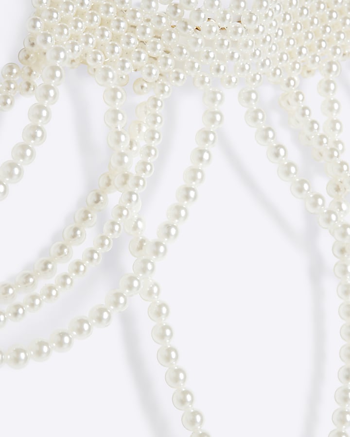 Premium White Pearl Body Chain