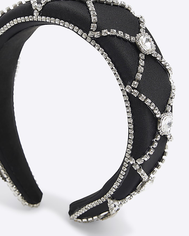 Black embellished Headband