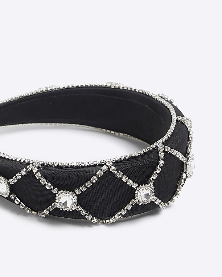 Black embellished Headband