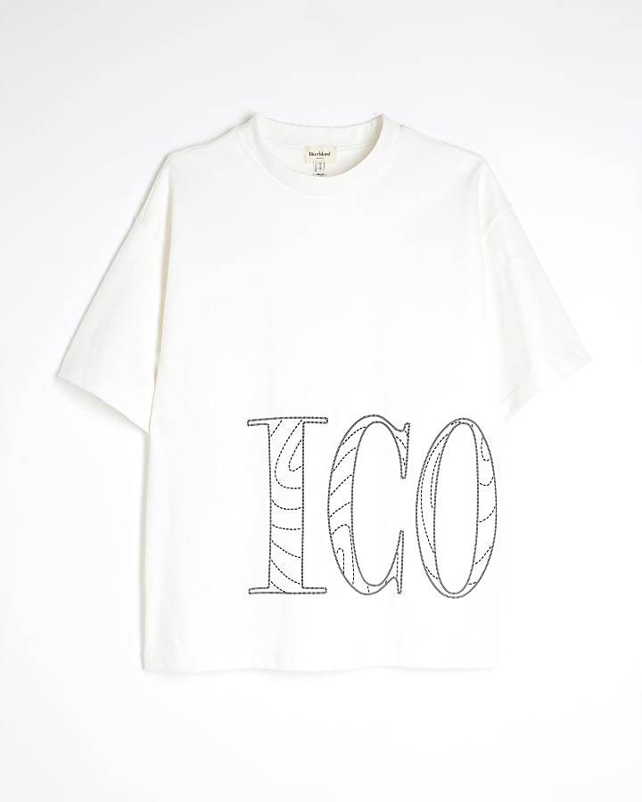 Premium White Short Sleeve Iconic T-Shirt