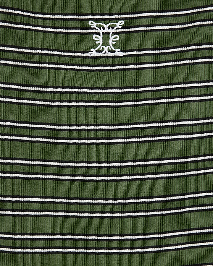Green Stripe Pyjama Set