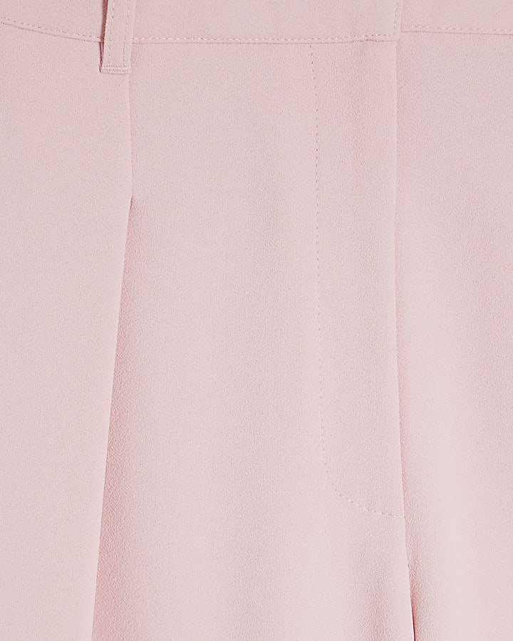 Pink Wide Leg Trousers