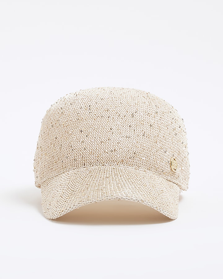 Gold Sequin Cap