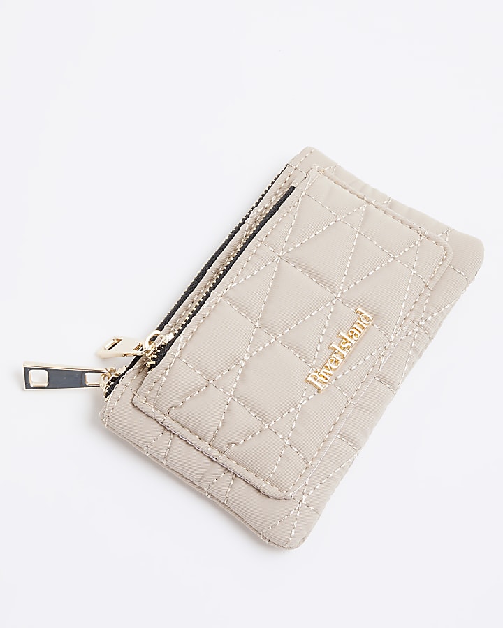 Cream Quilted Purse