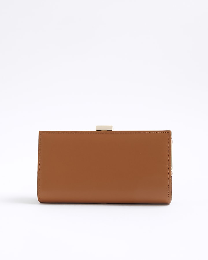 Brown Laser Cut Purse