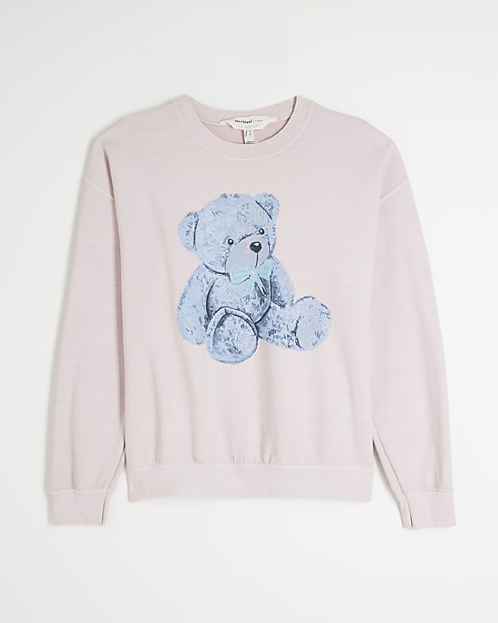 Pink Teddy Sweatshirt