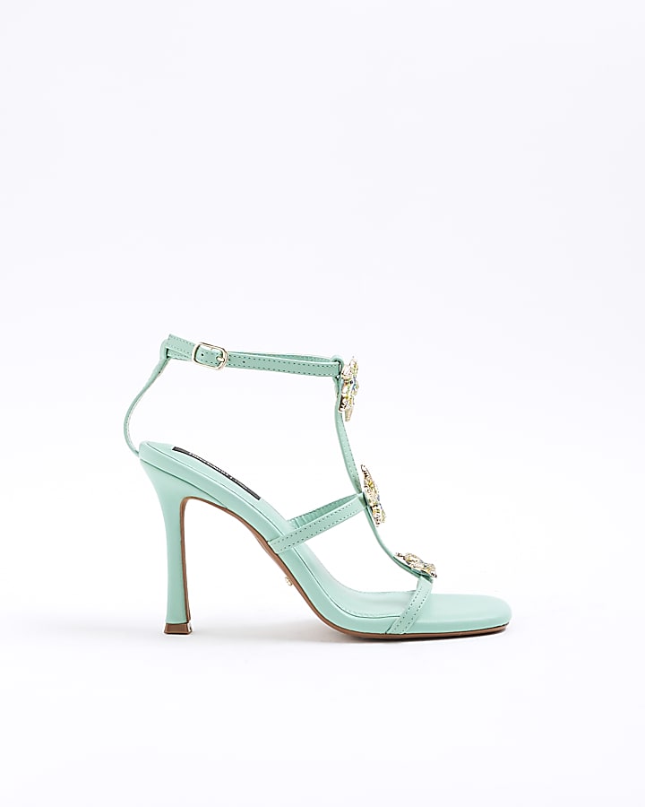 Blue Starfish Strappy Heeled Sandals