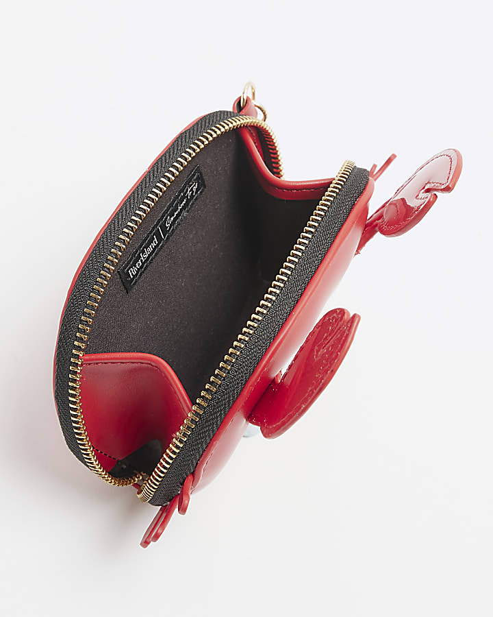 Red Mini Crab Pouch Purse