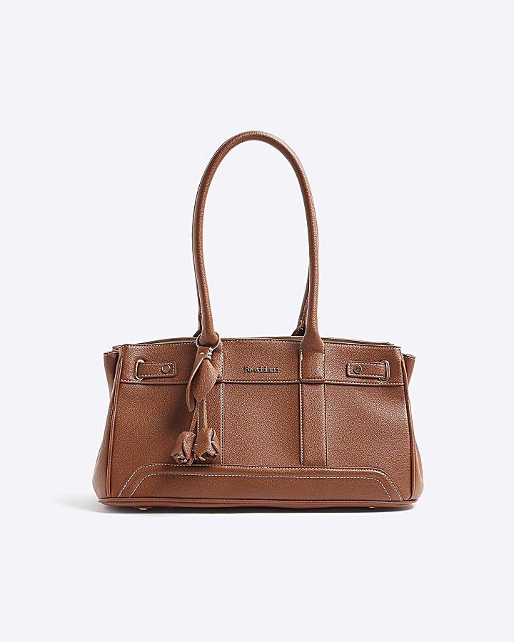 Brown Soft Tote Bag